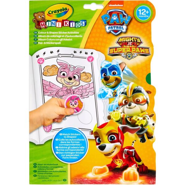 

Mini Kids Набор-раскраска со стикерами Paw Patrol (256400.012)