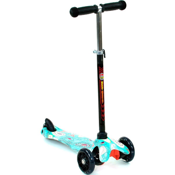 

Самокат Best Scooter MINI Черно-бирюзовый (А24695/779-1206)