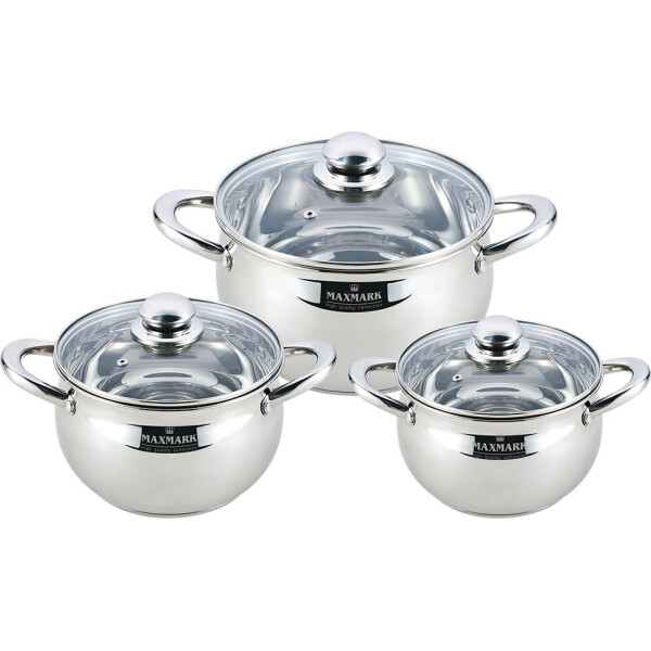 

Набор посуды MAXMARK MK-APP7506G (6 пр.)