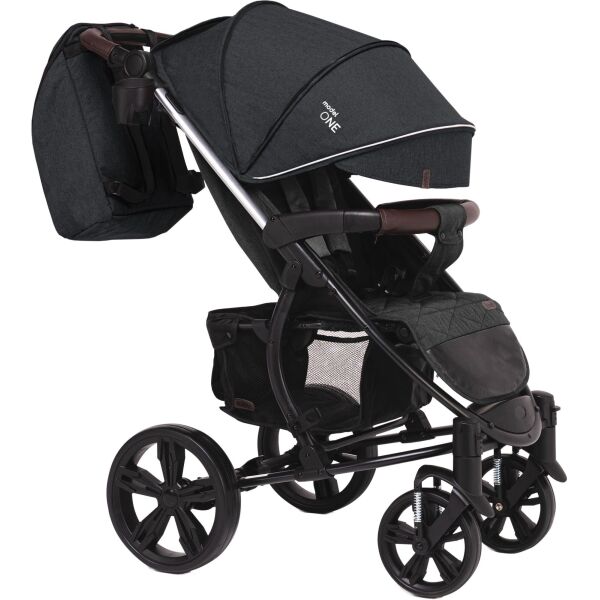 

Детская коляска прогулочная Bubago Model One Smoky grey/black