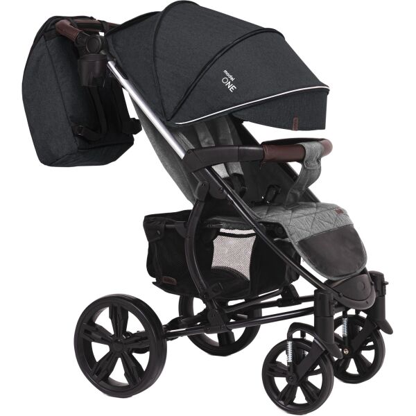 

Детская коляска прогулочная Bubago Model One Black/light grey