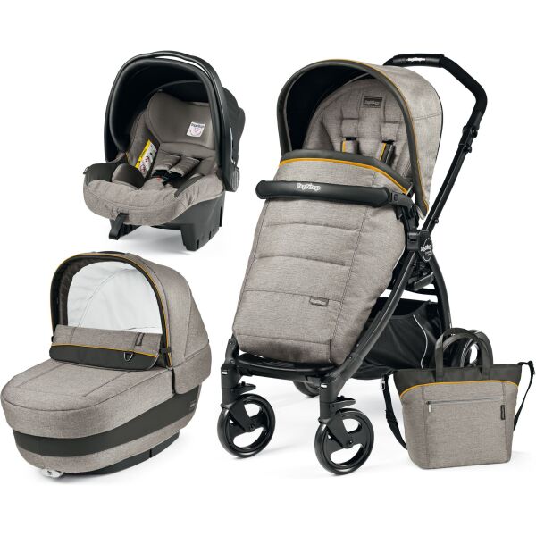 

Коляска универсальная 3 в 1 Peg-Perego Book Plus Luxe Grey (PACK02-00000000001)