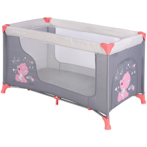 

Манеж Bertoni MOONLIGHT 1L (pink&grey my baby)