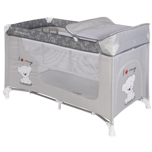 

Манеж Bertoni MOONLIGHT 2L (grey my teddy)