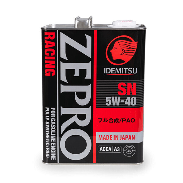 

Моторное масло IDEMITSU ZEPRO Racing SN 5W-40 4л