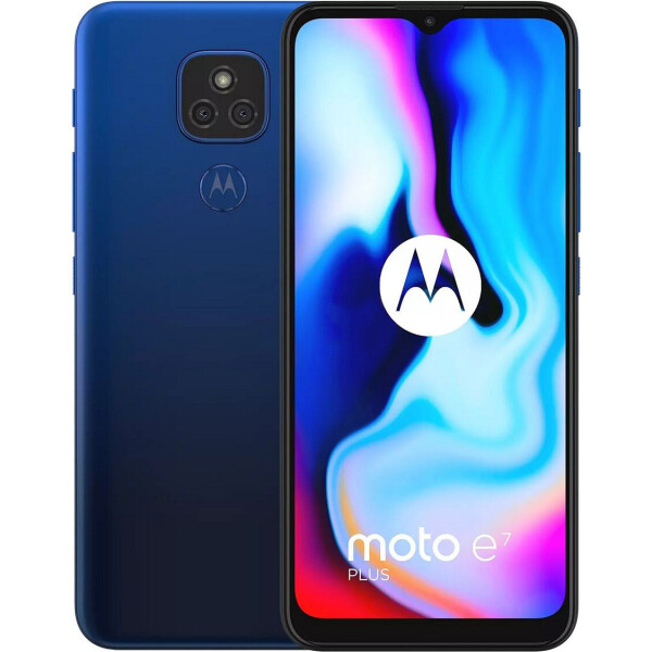 

Motorola E7 Plus 4/64 GB Misty Blue (PAKX0008RS)