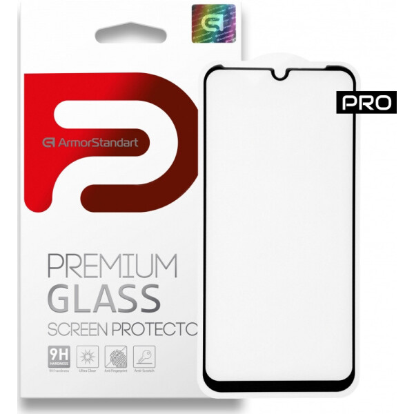 

Защитное стекло Armorstandart Full Cover Full Glue Black для Motorola G8 Plus