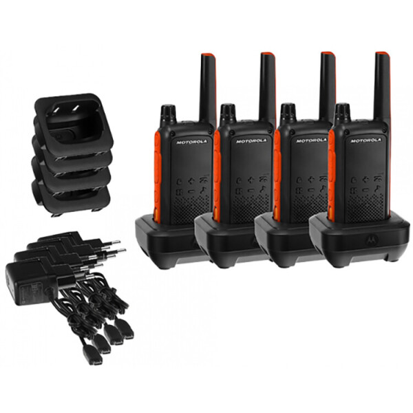 

Комплект раций для строит. Motorola T82 QUAD BuildTeam