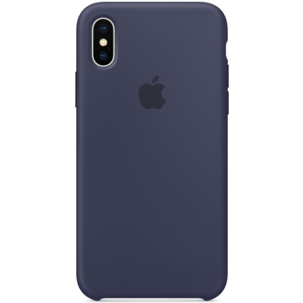 

Чехол Apple Silicone Midnight Blue для iPhone X (MQT32ZM/A)