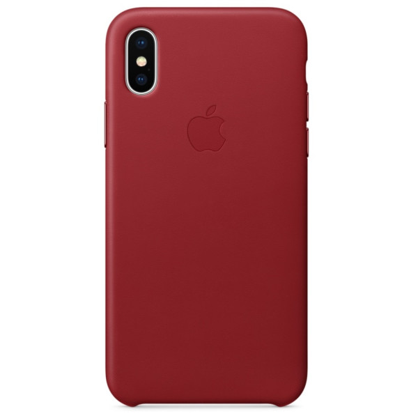 

Apple Leather (PRODUCT)RED для iPhone X (MQTE2ZM/A)