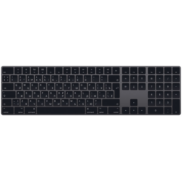 

Клавиатура Apple A1843 Wireless Magic Keyboard RU Space Gray (MRMH2RS/A)