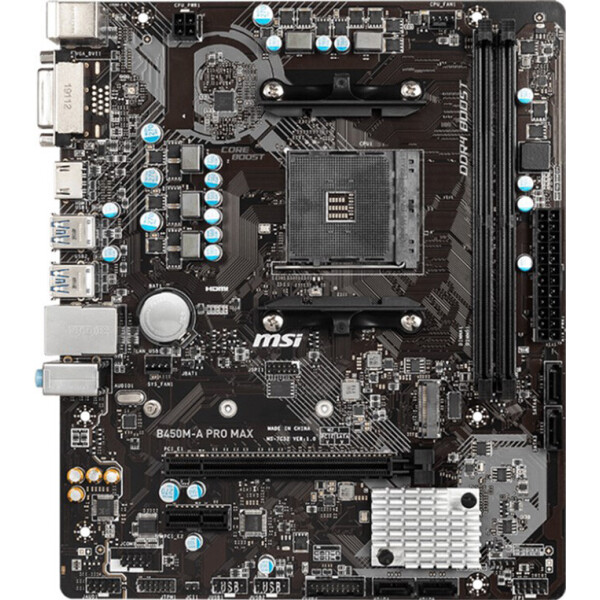

Материнская плата MSI B450M-A_PRO_MAX