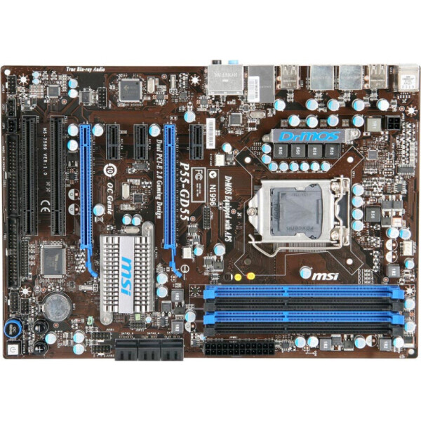 

MSI P55-GD55 Socket 1156 "Refurbished"