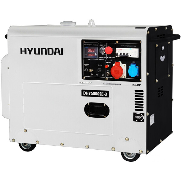 

Генератор HYUNDAI DHY 6000SE-3