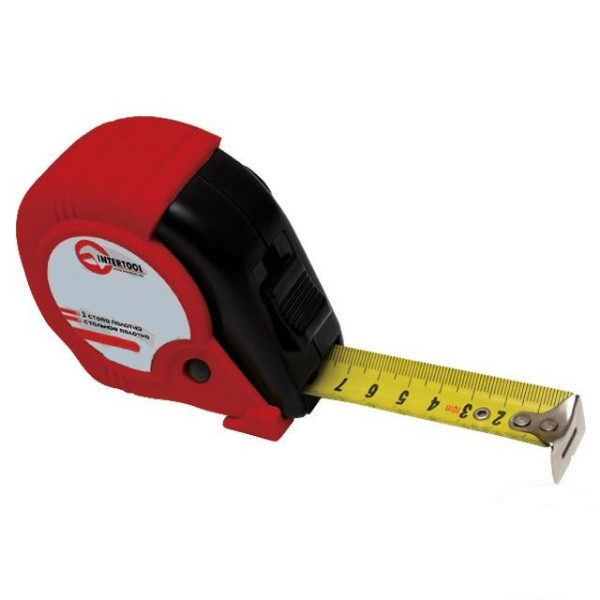 

Рулетка Intertool MT-0103 с металлическим полотном 3м x 16мм