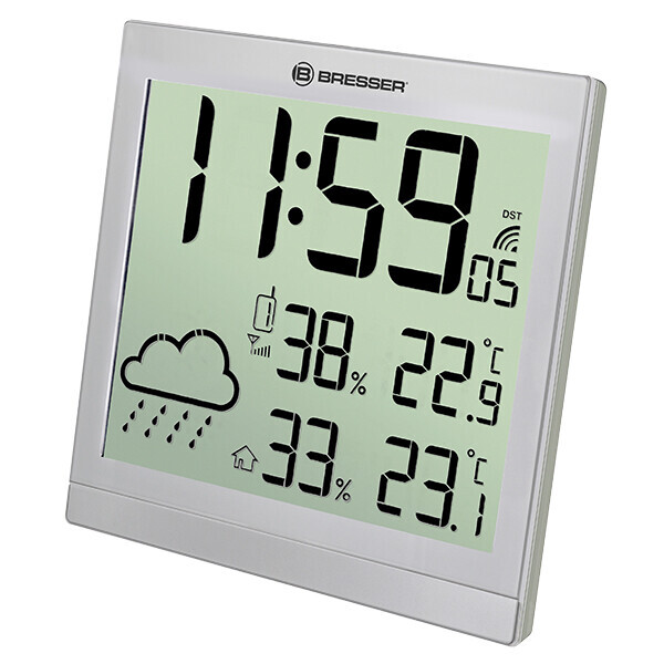 

Метеостанция Bresser TemeoTrend JC silver (922422)