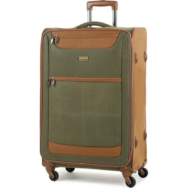 

Чемодан Members Boston (L) Olive Green