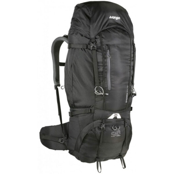 

Рюкзак туристический Vango Sherpa 60:70 Black (925314)