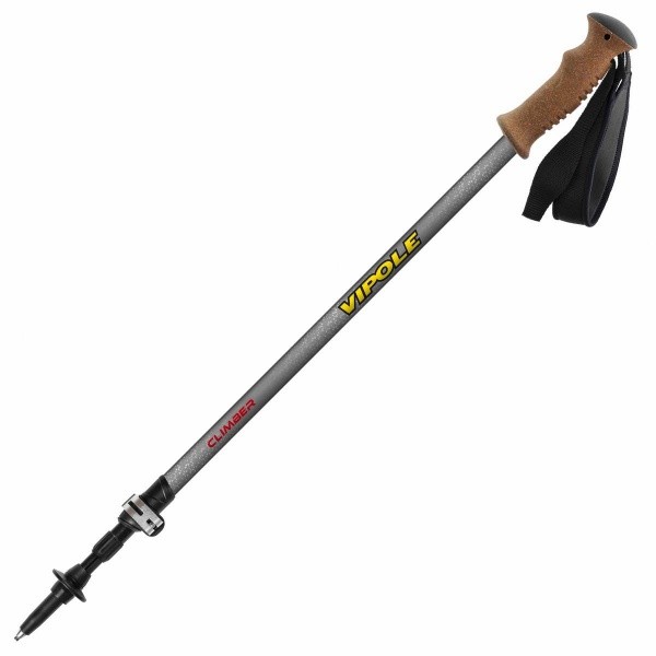 

Трекинговая палка Vipole Climber AS QL Cork RH Red S1828 (925362)