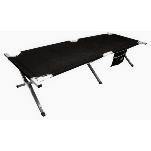 

Раскладушка Highlander Aluminium Camp Bed w pocket Black (925482)
