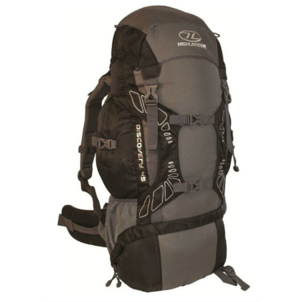 

Рюкзак туристический Highlander Discovery 45 Black