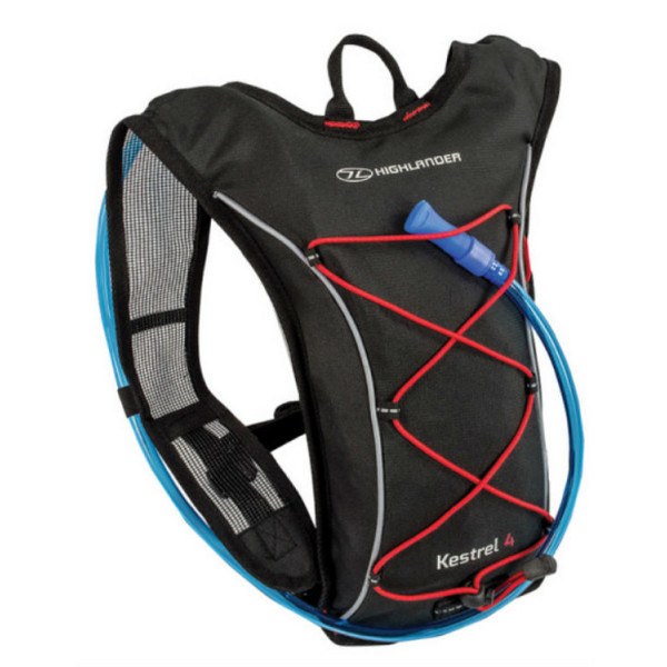 

Рюкзак спортивный Highlander Kestrel 4 Hydration Pack 6 Black/Red