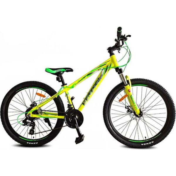 

Велосипед MTB 26 Apex DD 13 зелено-желтый