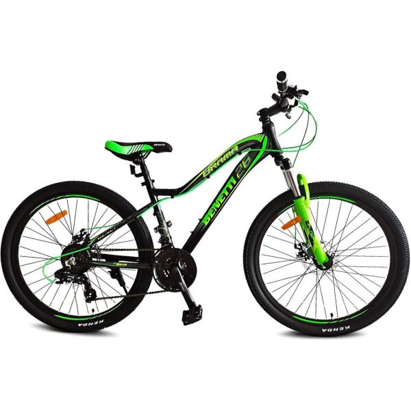 

Велосипед MTB 26 Brama DD 15 2021 черно-зеленый
