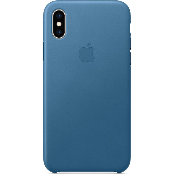 

Apple Leather Case - Cape Blue для iPhone XS MTET2ZM/A