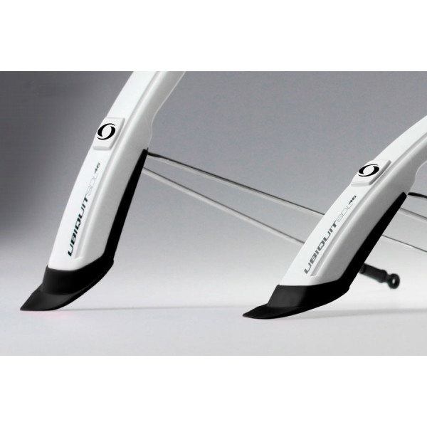 

28" SIMPLA Ubiquit SDL 46mm, с брызговиками, белые (MUD-57-02)