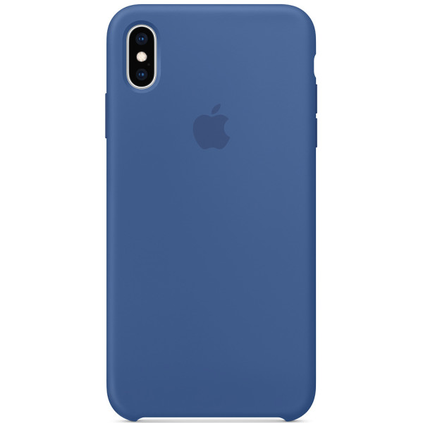 

Чехол Apple Silicone Case Delft Blue для iPhone XS (MVF12ZM/A)