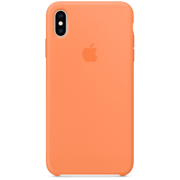 

Чехол Apple Silicone Case Papaya для iPhone XS (MVF22ZM/A)