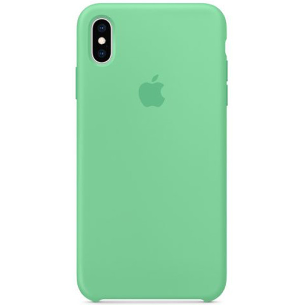 

Чехол Apple Silicone Case Spearmint для iPhone XS Max (MVF82ZM/A)