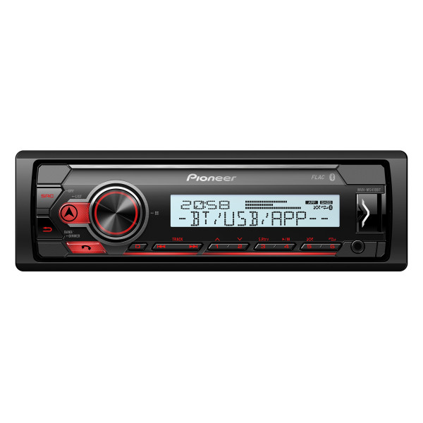 

Автомагнитола Pioneer MVH-MS410BT (без диска)
