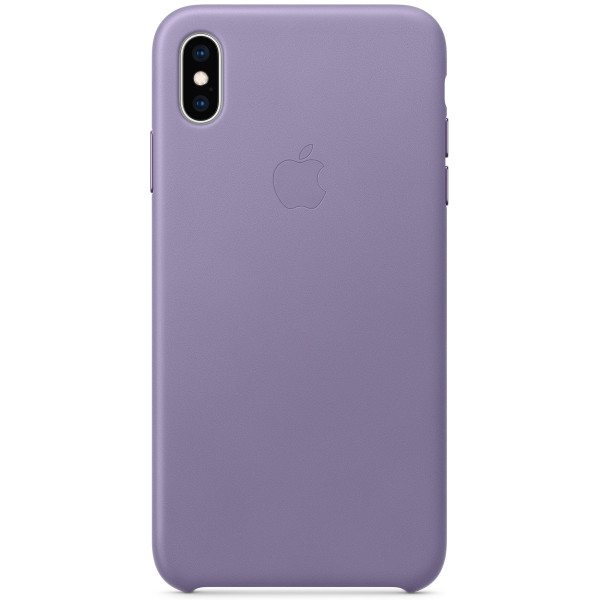 

Apple Leather Case Lilac для iPhone XS (MVFR2ZM/A)