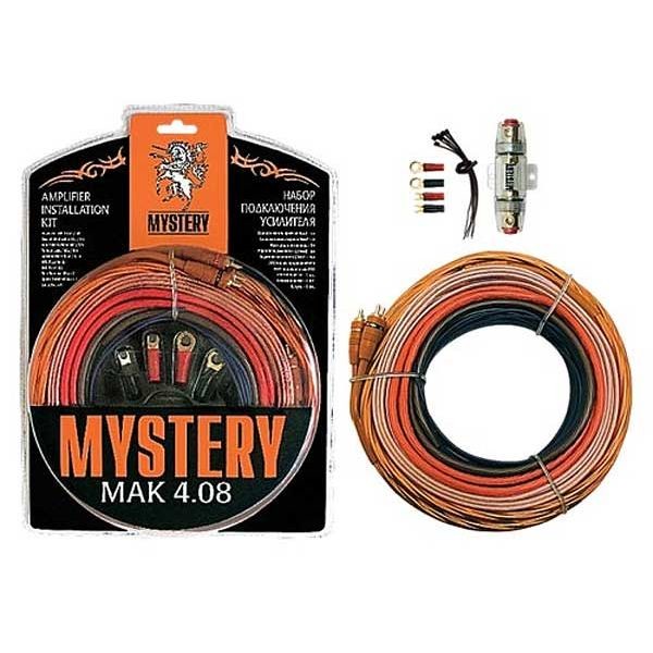 

Набор для подключения усилителя Mystery MAK 4.08 (4 канала)