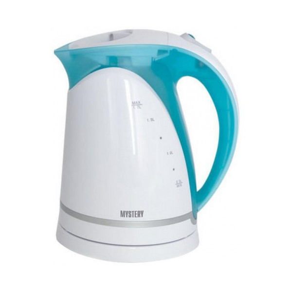 

Электрочайник Mystery MEK-1616 white/aqua