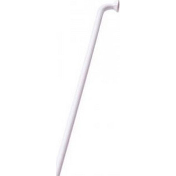 Спицы 262мм 14G CN с хромир. нип. 16мм белая (100шт) стальная (SPO-53-61)
