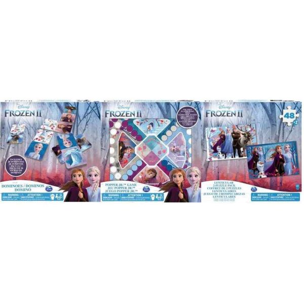 

Набор из 3 настольных игр Spin Master Холодное сердце 2 (SM98410/6053006)