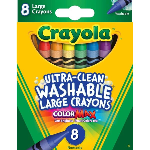 

Набор большого воскового мела (ultra-clean washable), 8 шт (256317.012)