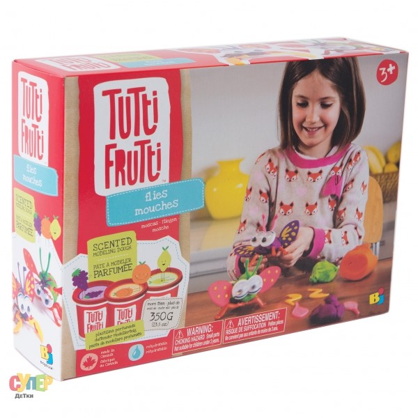 

Набор для лепки Tutti-Frutti Мухи (BJTT14819)