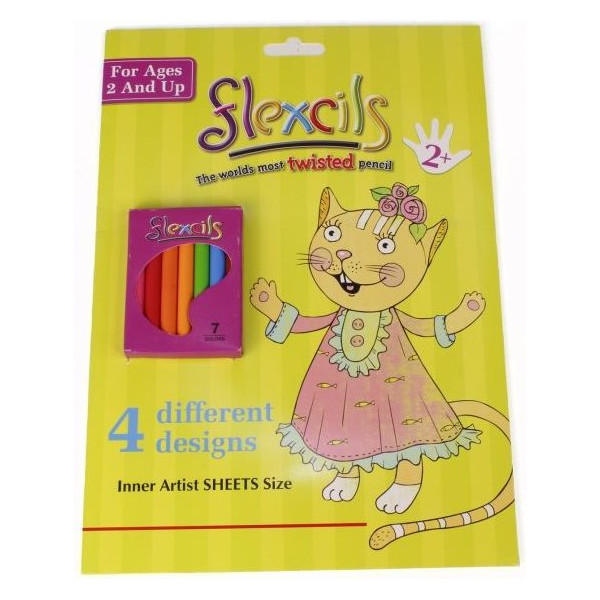 

Набор-разрисовка Flexcils Милые зверята, 7 карандашей (FLE103-06)