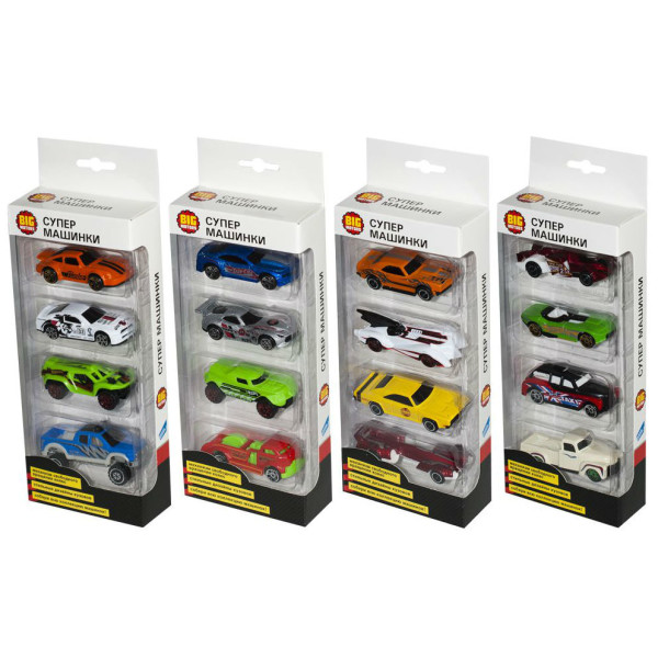

Набор игровой Супер машинки Big Motors (1603-1)