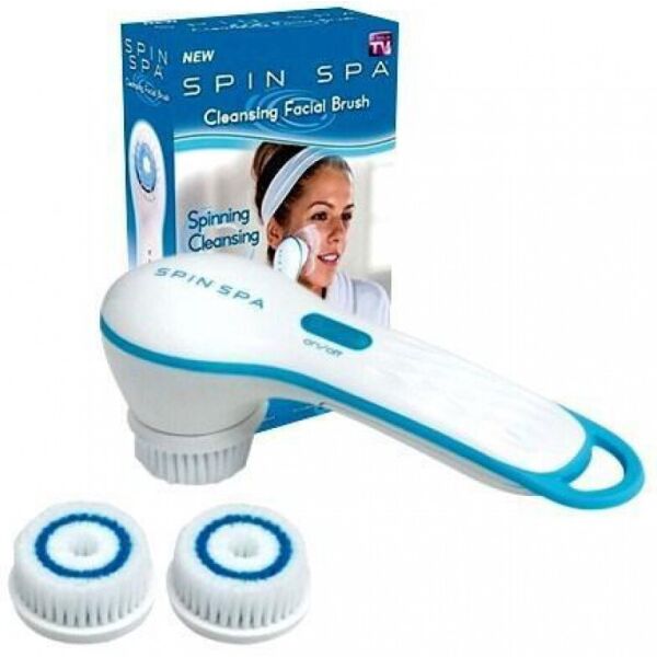 

Электрическая Щетка Массажёр для ухода за лицом Spin Spa Cleansing Facial Brush, Original