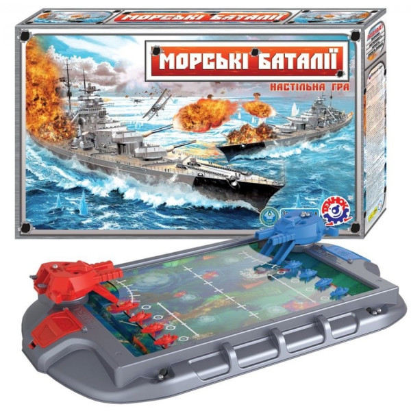 

Настольная игра ТехноК Морские баталии (1110)