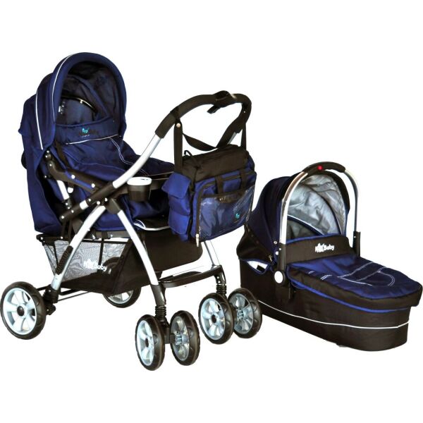 

Универсальная коляска 2 в 1 NeoBaby NB703 Серо-голубая (0703)
