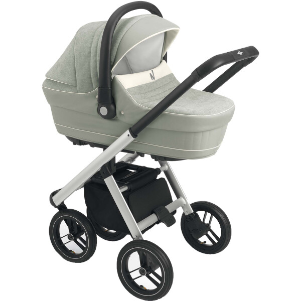 

Детская коляска универсальная 2 в 1 Neonato Puro Solid Светло-серая (N902-T736)