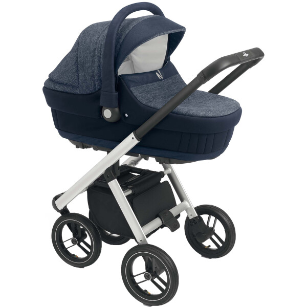 

Детская коляска универсальная 2 в 1 Neonato Puro Solid Синяя (N902-T738)