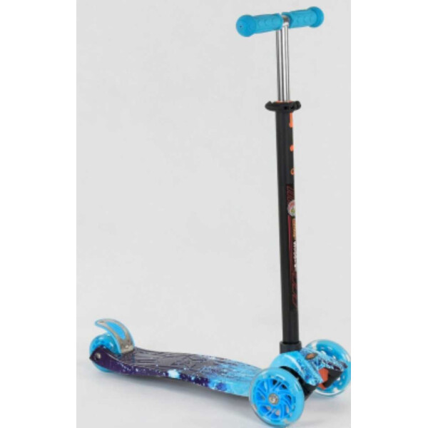 

Самокат Best Scooter Maxi Черно-голубой (А 24656 /779-1305)
