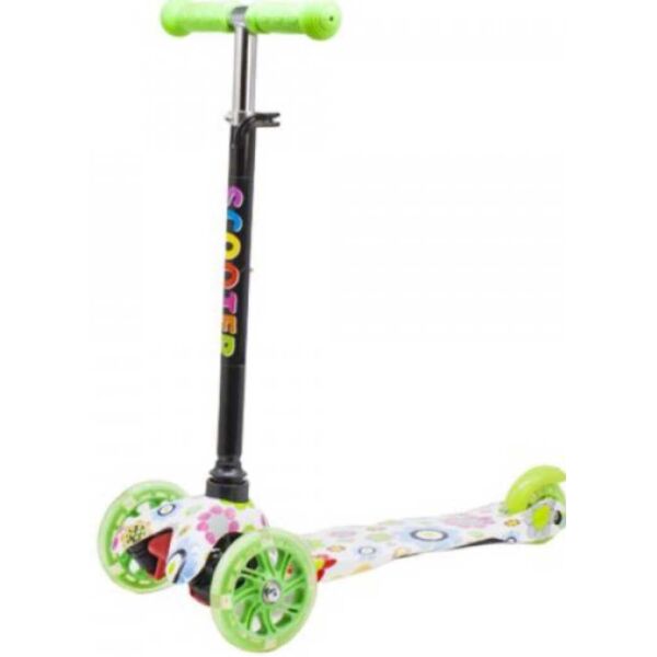 

Самокат Best Scooter Цветы Кв-007 Зеленый